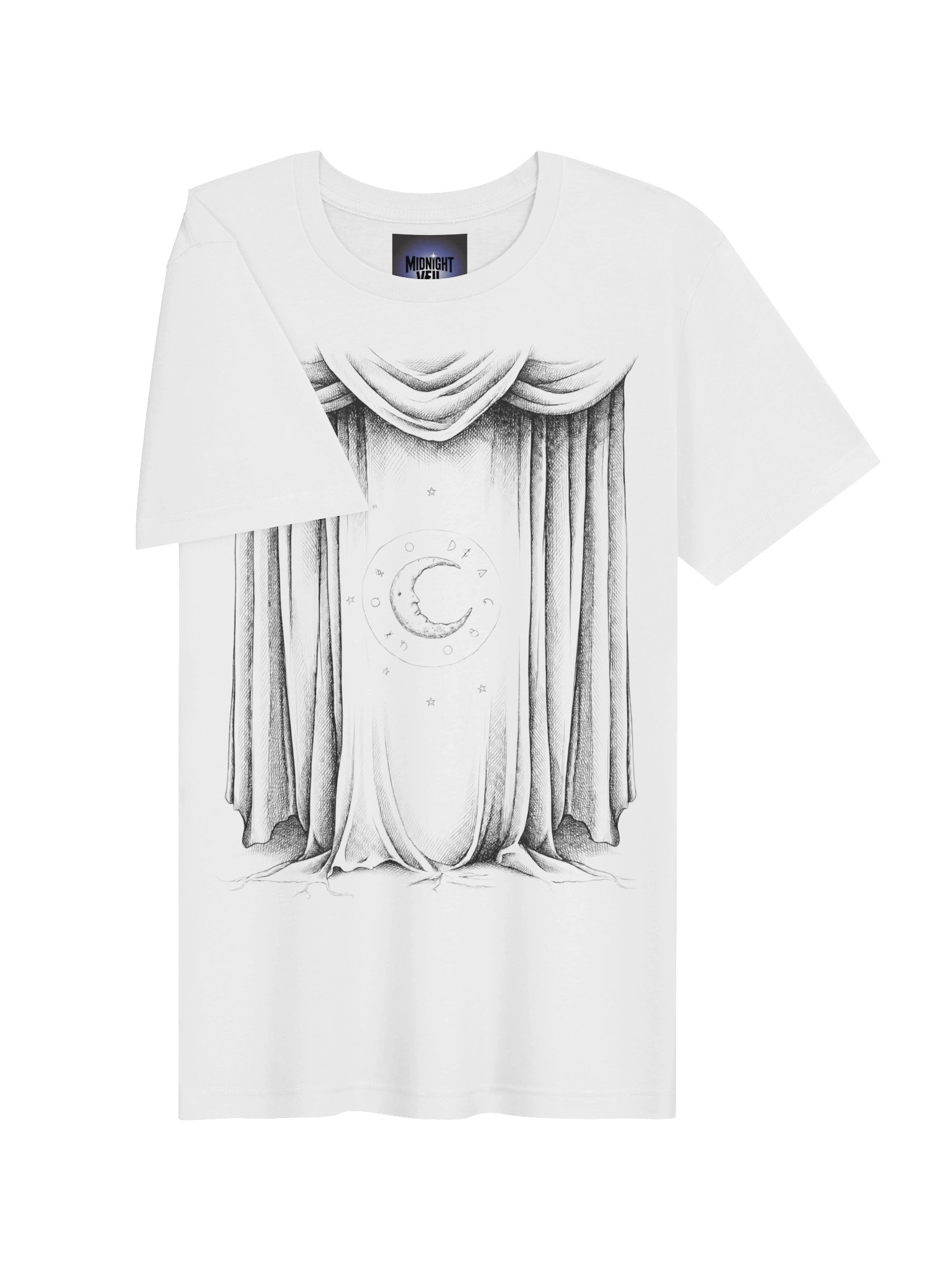 Midnight Veil Parted Veil T-Shirt product image (32)