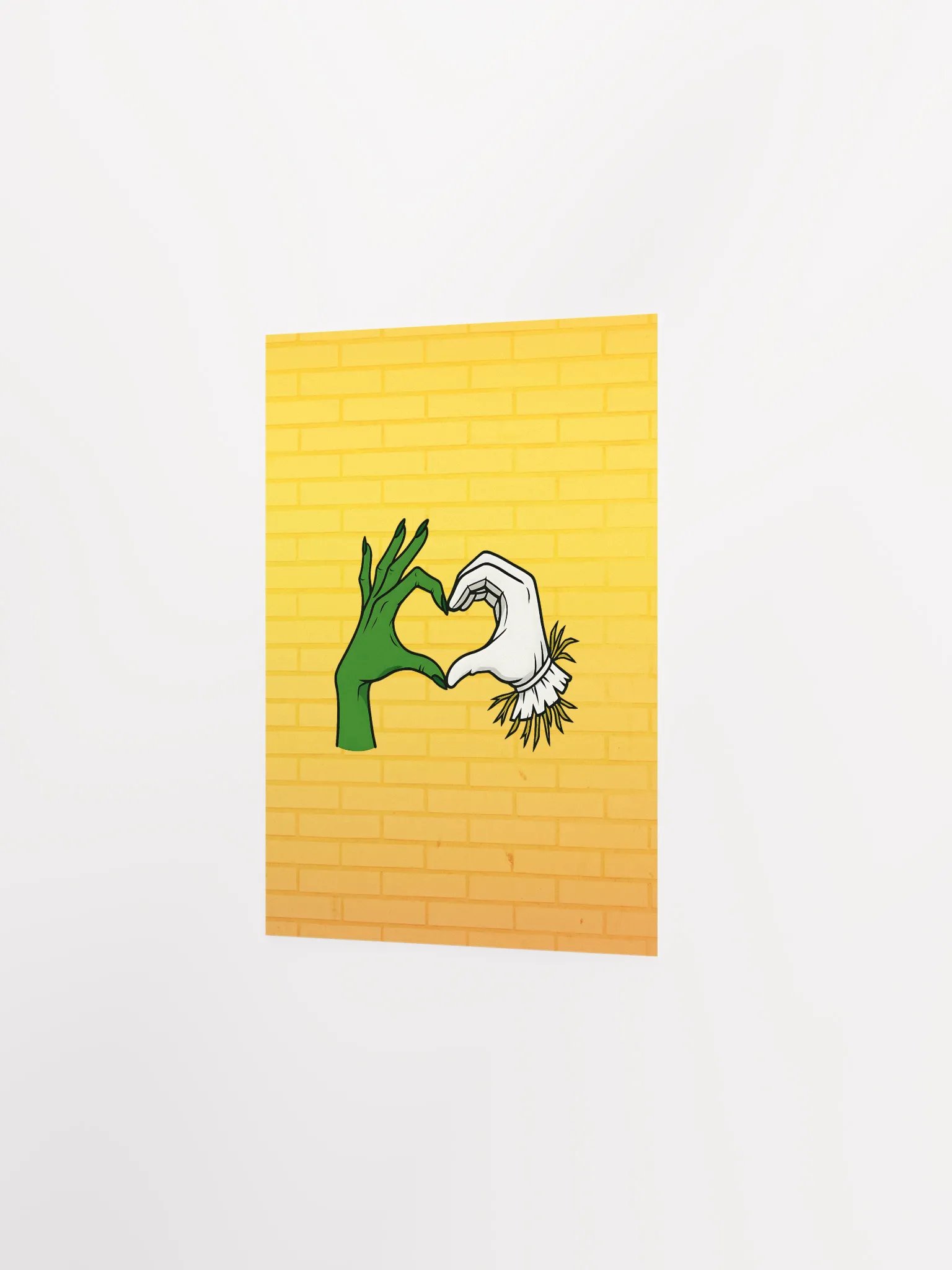 Wicked Poster Print – Fiyeraba Heart Hands – Broadway Romance Wall Art product image (2)