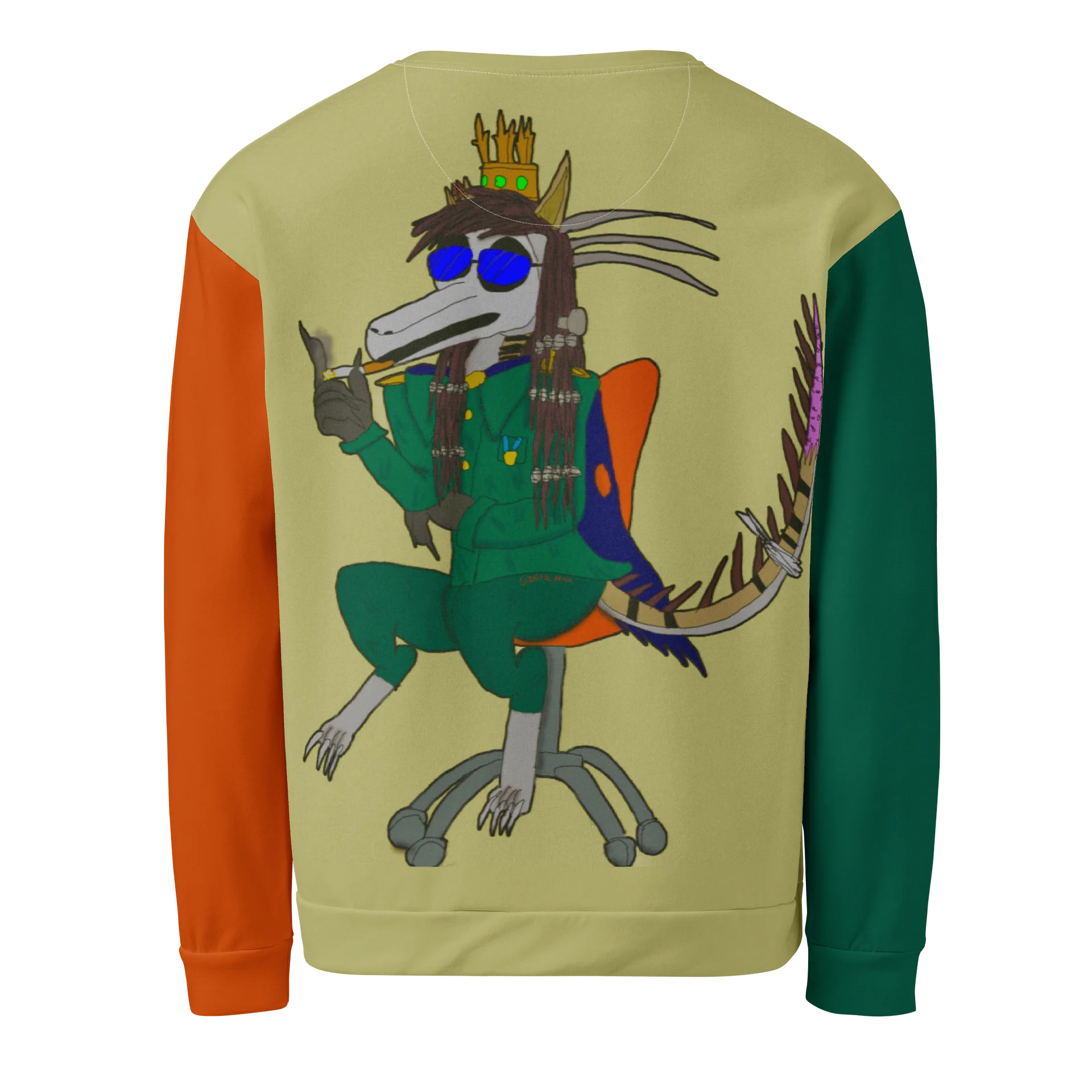 King Claw's Break All-Over Print Sweatshirt product image (2)