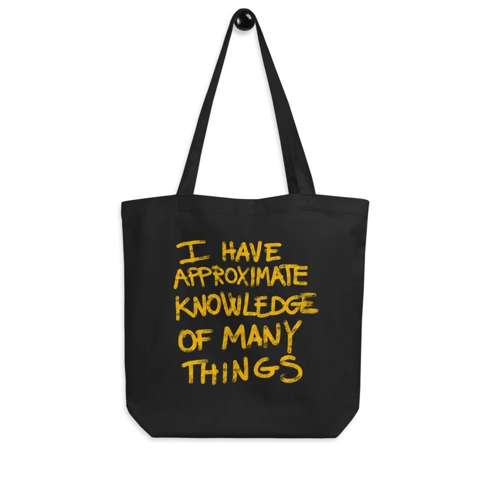 Demon Cat With Text Double Sided Totebag - Black product image (4)