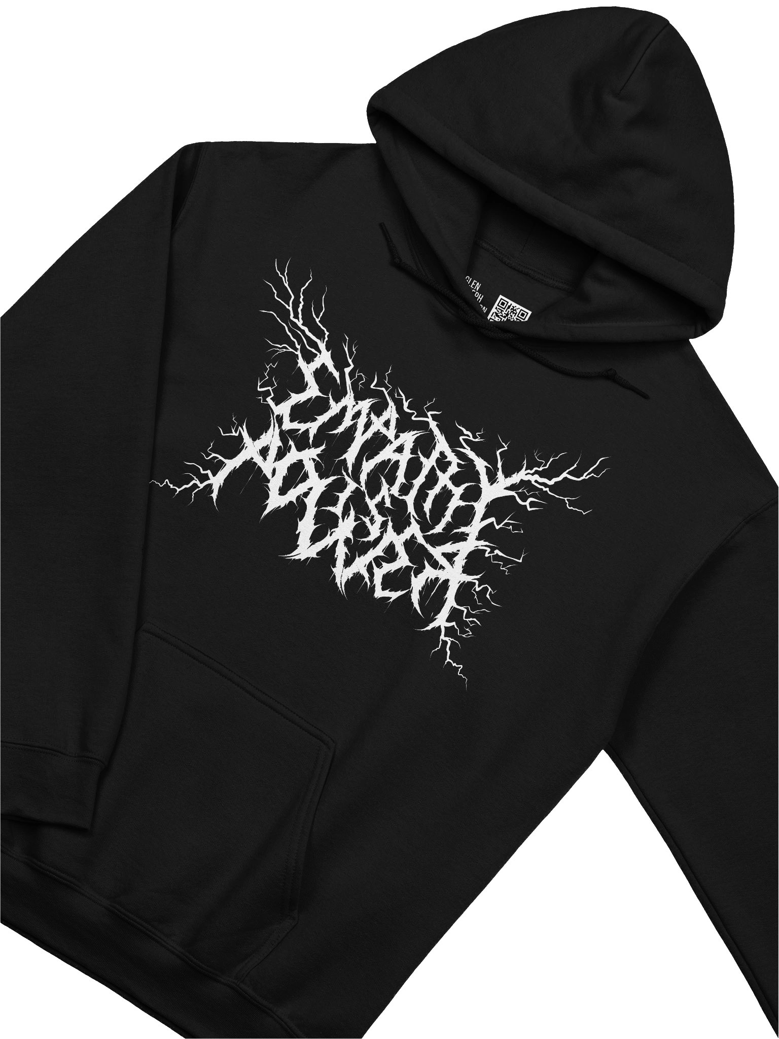 DEATH METAL Empathy is Power Hoodie product image (3)