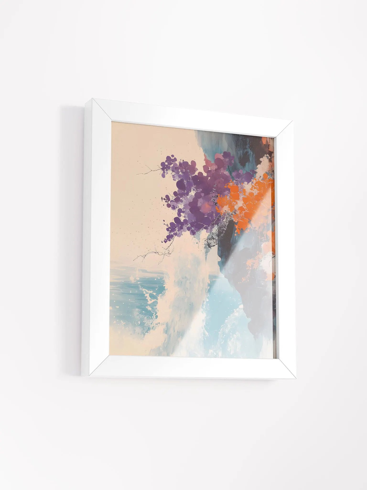 Framed wall art titled 'Calm' product image (4)