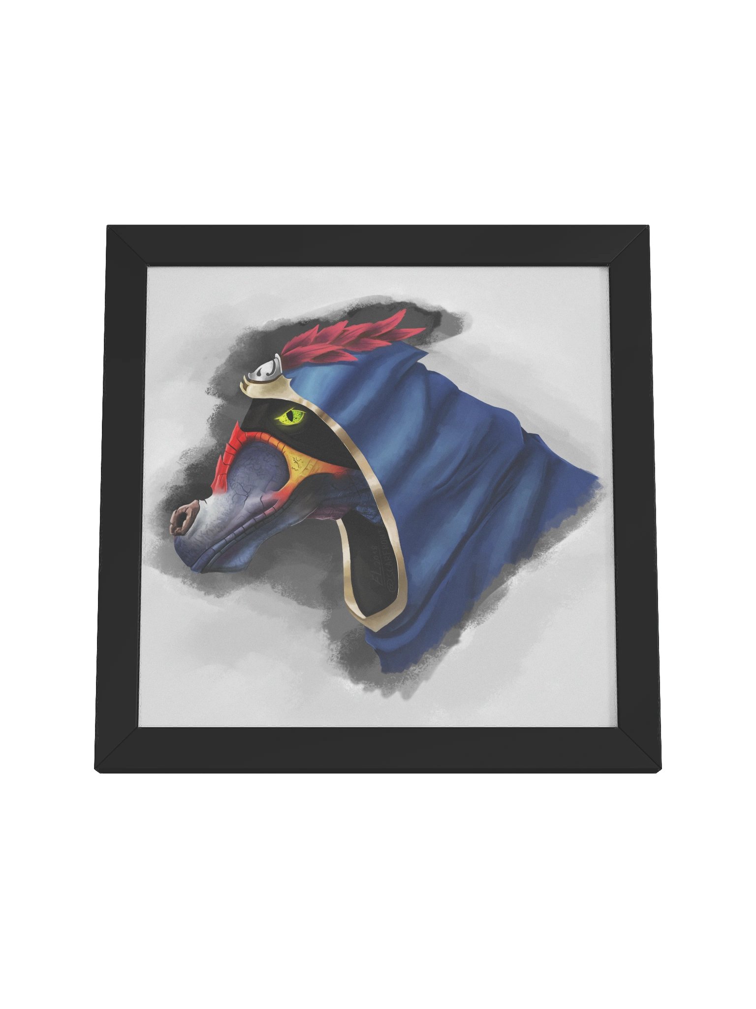 Velocian Seer - Framed Matte Poster product image (20)