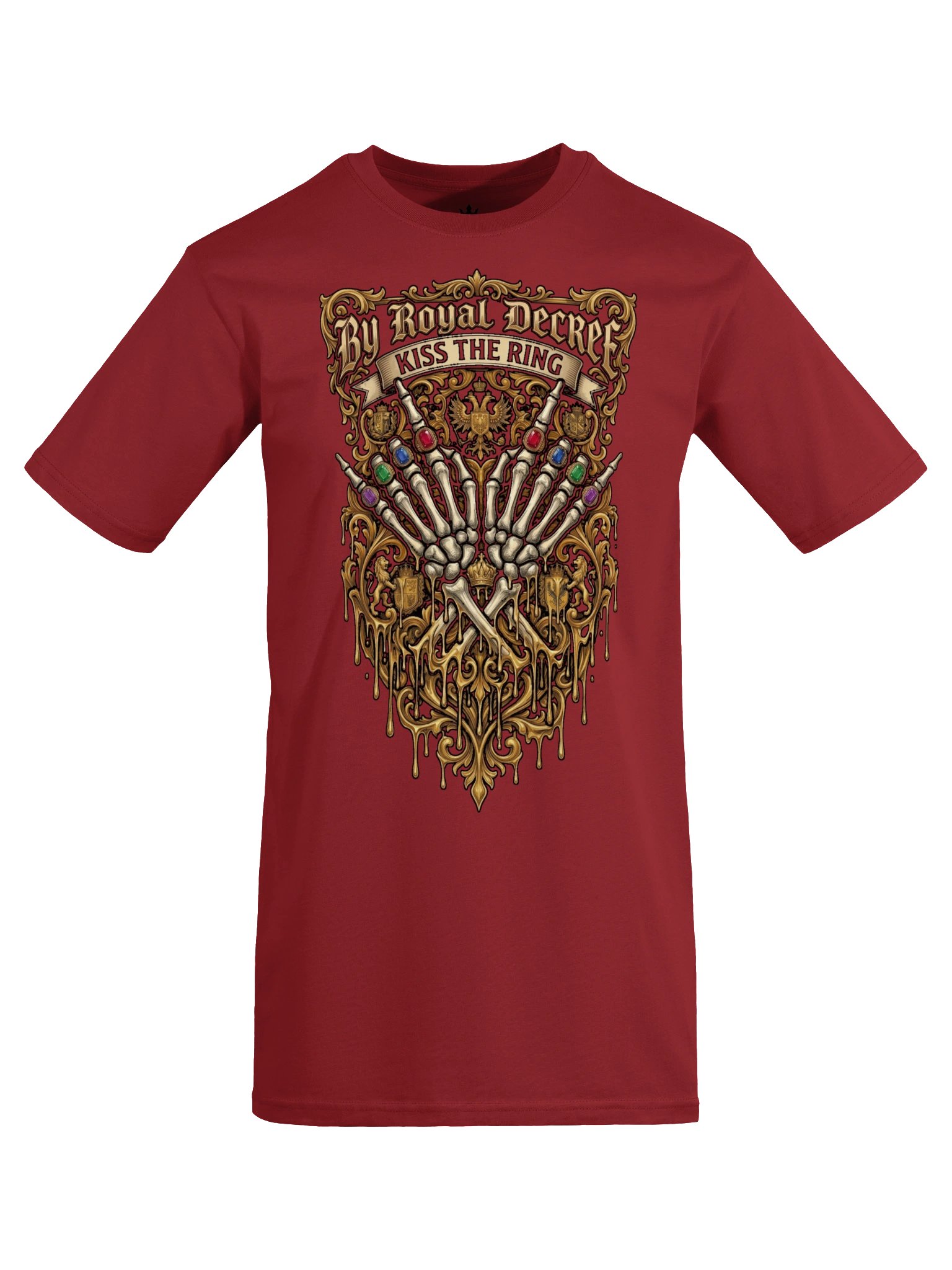By Royal Decree - Kiss the Ring Royal Tee Red product image (9)