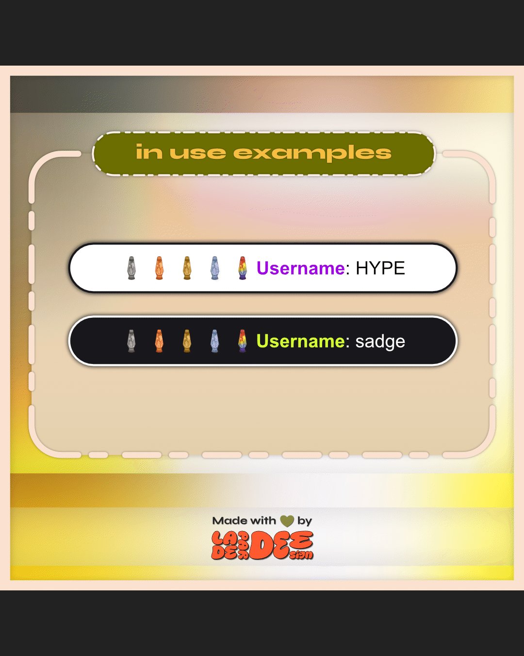 Lava Lamp Badges product image (4)