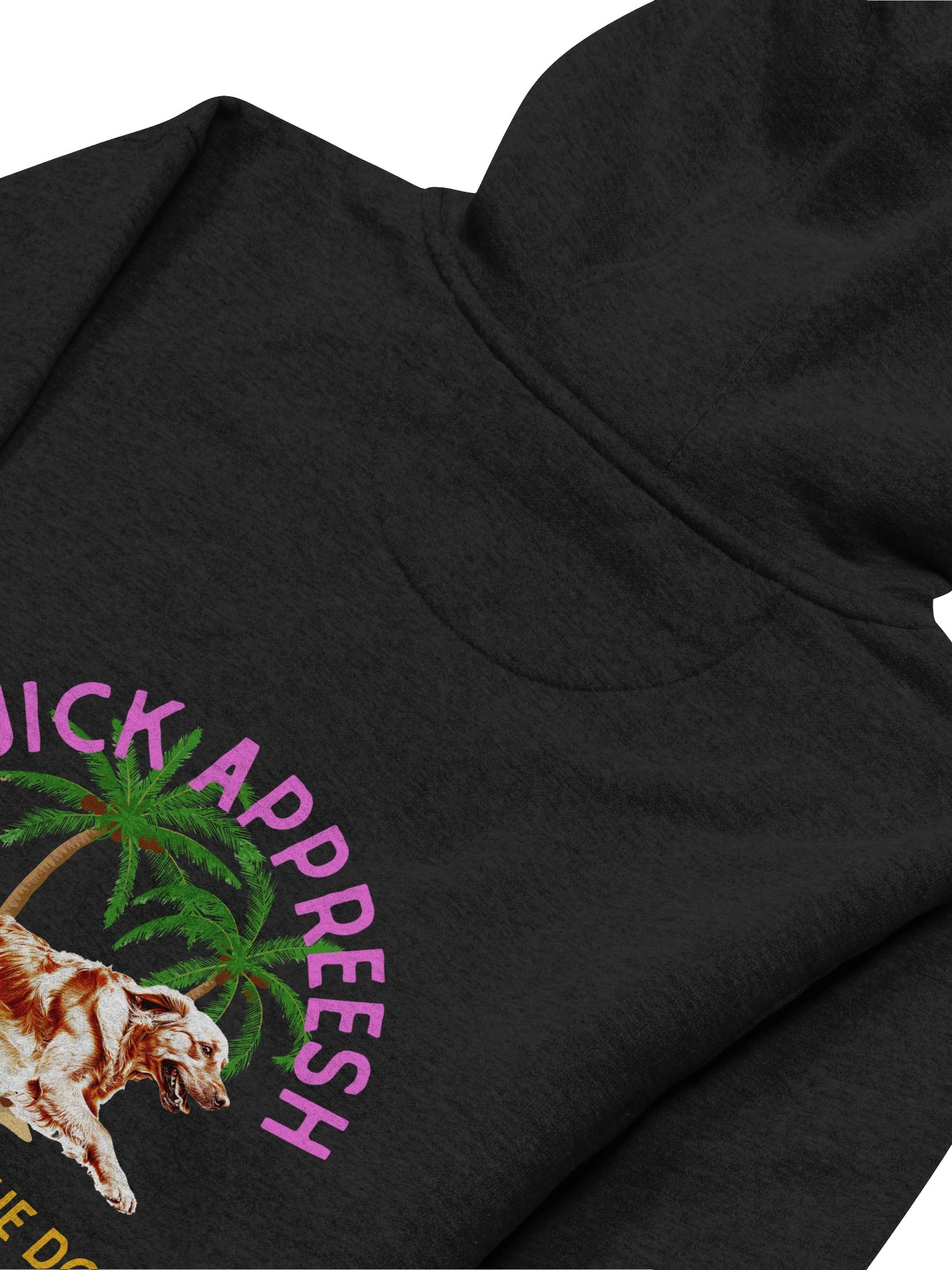 Stoke of the Dog Black Hoodie product image (4)
