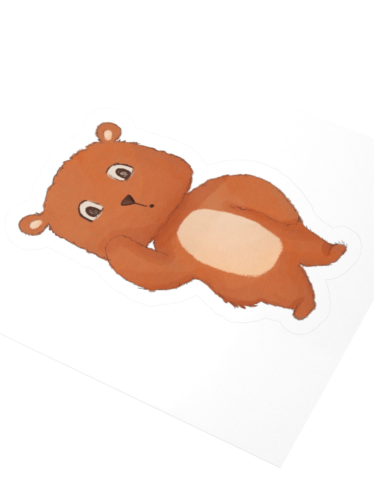 Oopsie Bear Vinyl Sticker product image (4)