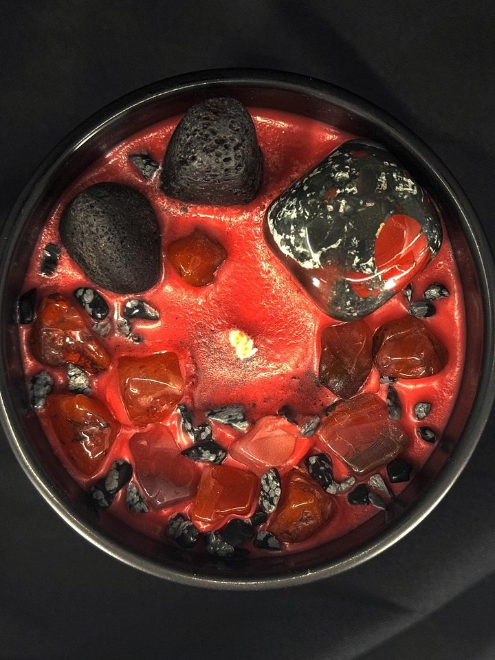 Ares Crystal Deity Candle product image (2)