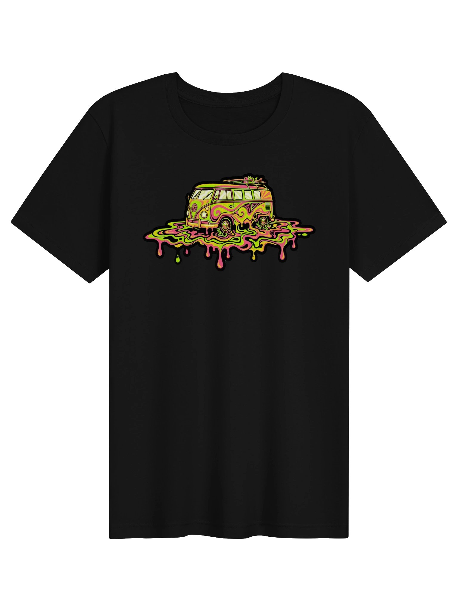Psychedelic Drip Van Graphic Tee product image (1)