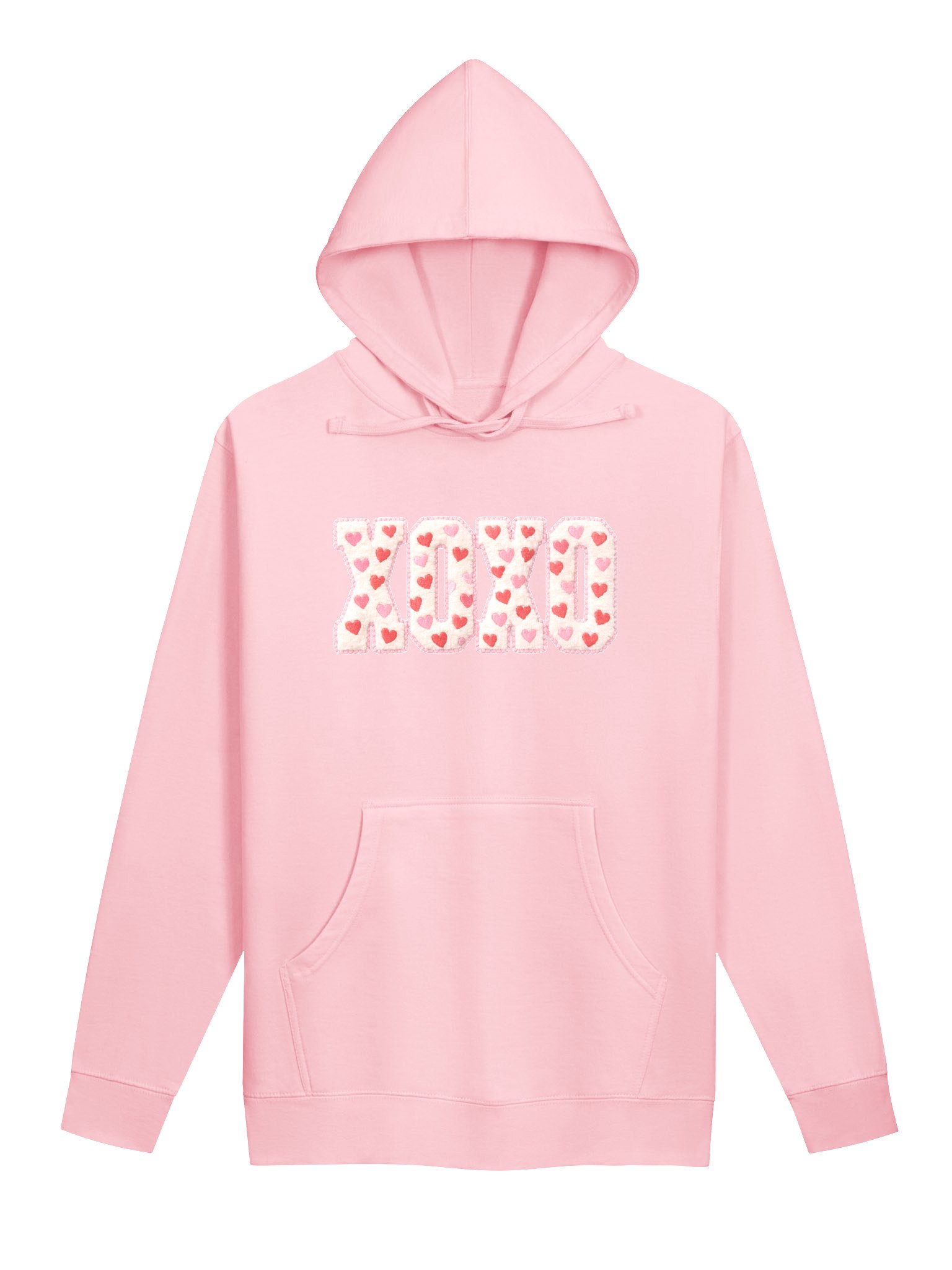 XOXO Hearts Midweight Unisex Hoodie product image (21)