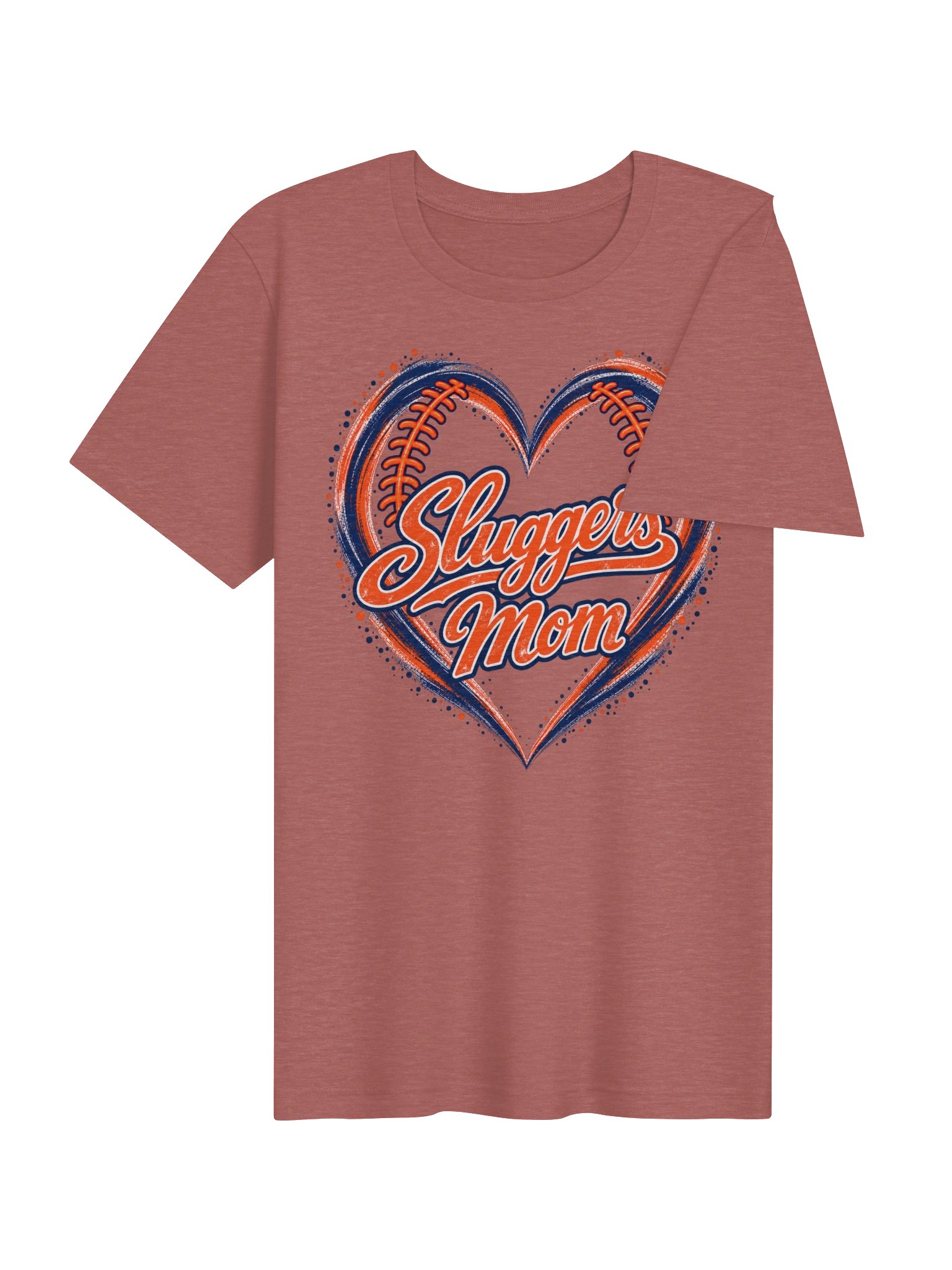 Sluggers Mom In Heart Unisex Supersoft Tee product image (33)