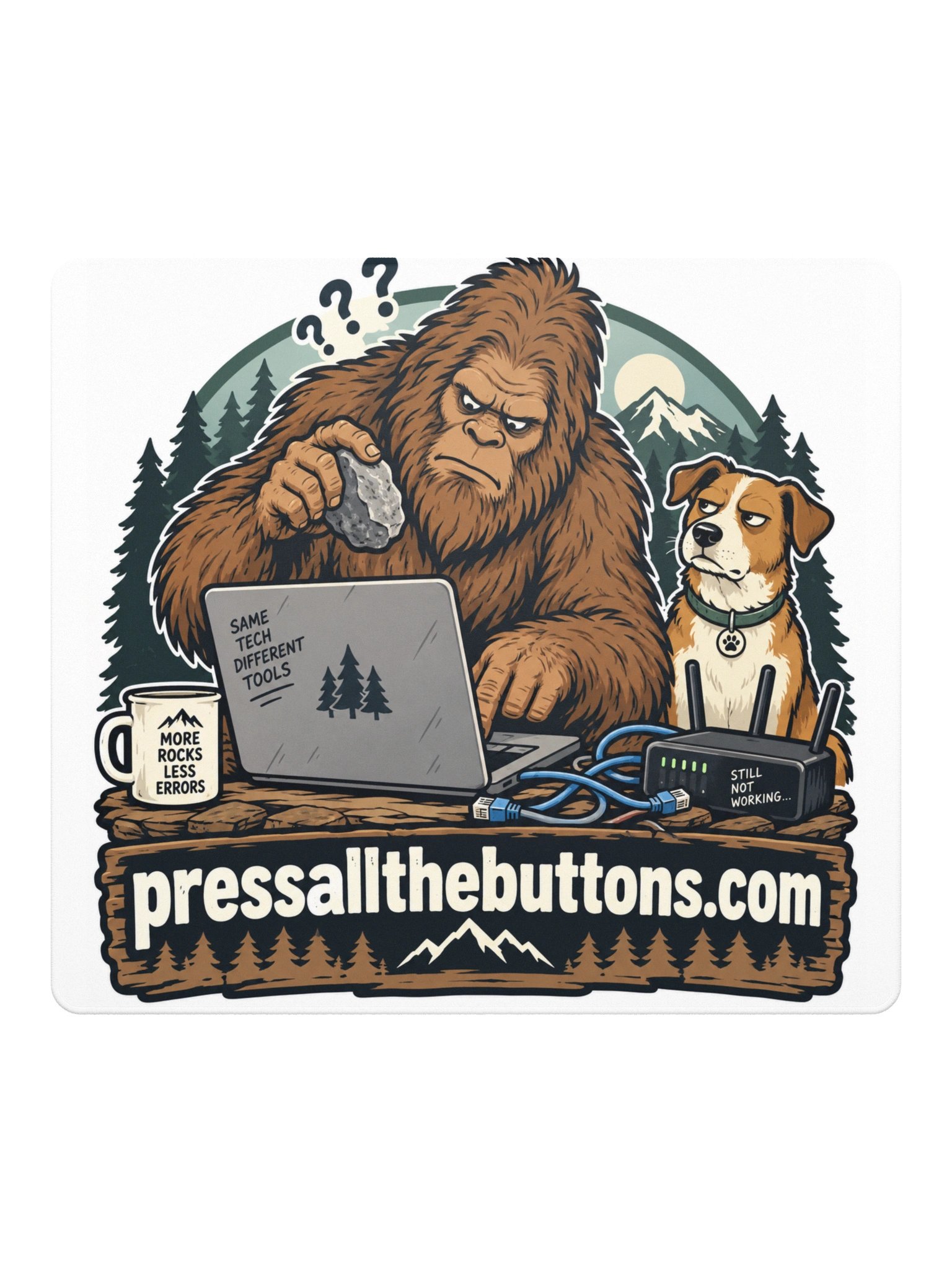 PATB Sasquatch Gaming Mouse Pad product image (4)