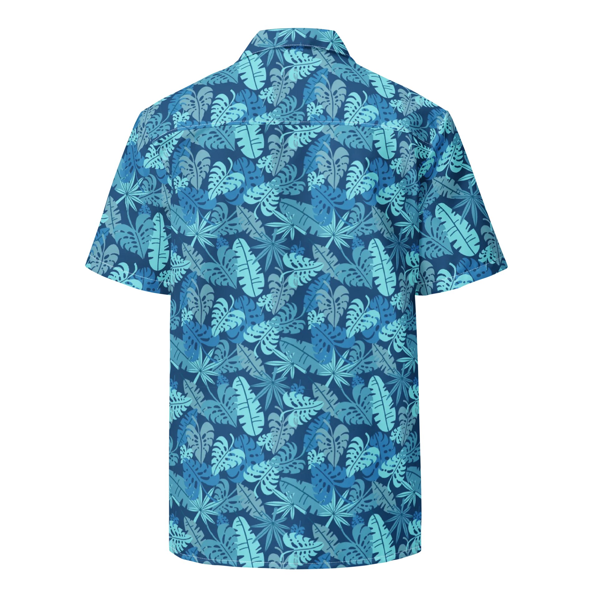 Azure Tropic Breeze Hawaiian Shirt: Comfort Meets Fashion product image (2)