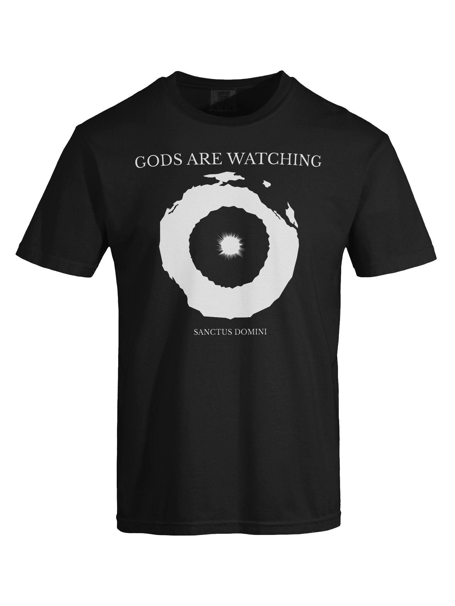 GODS ARE WATCHING tee white product image (9)