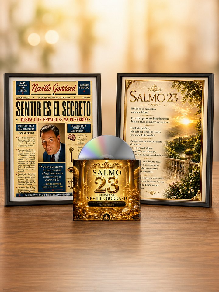 Set Especial “Sentir es el Secreto” — Neville Goddard product image (2)