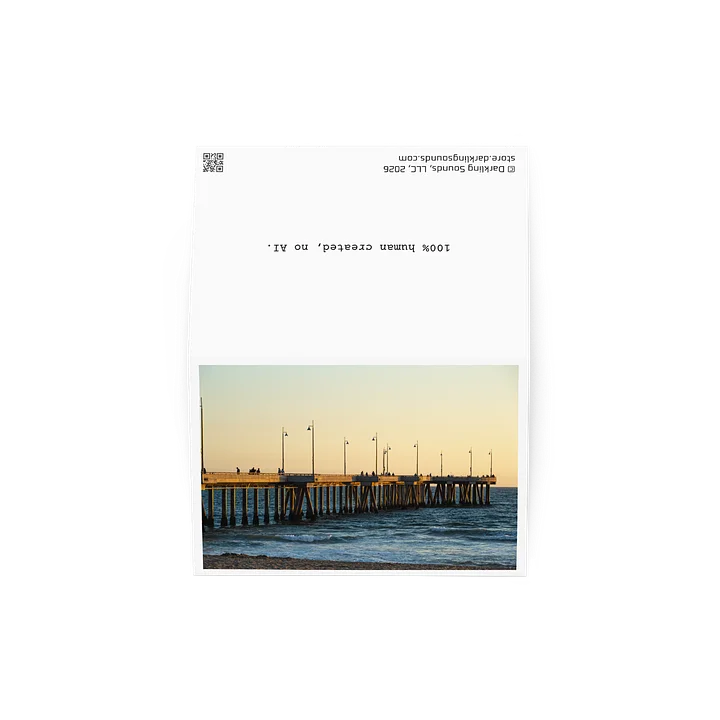 Venice Beach Pier - Greeting Card product image (2)