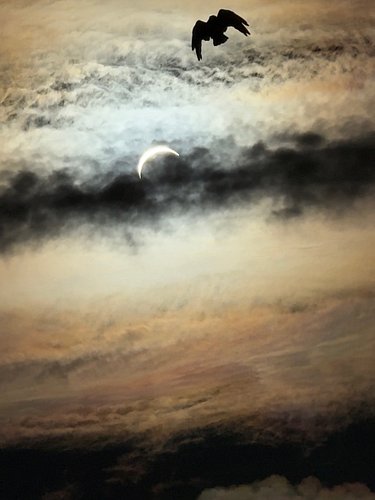 Solar Eclipse today in Ireland 🇮🇪