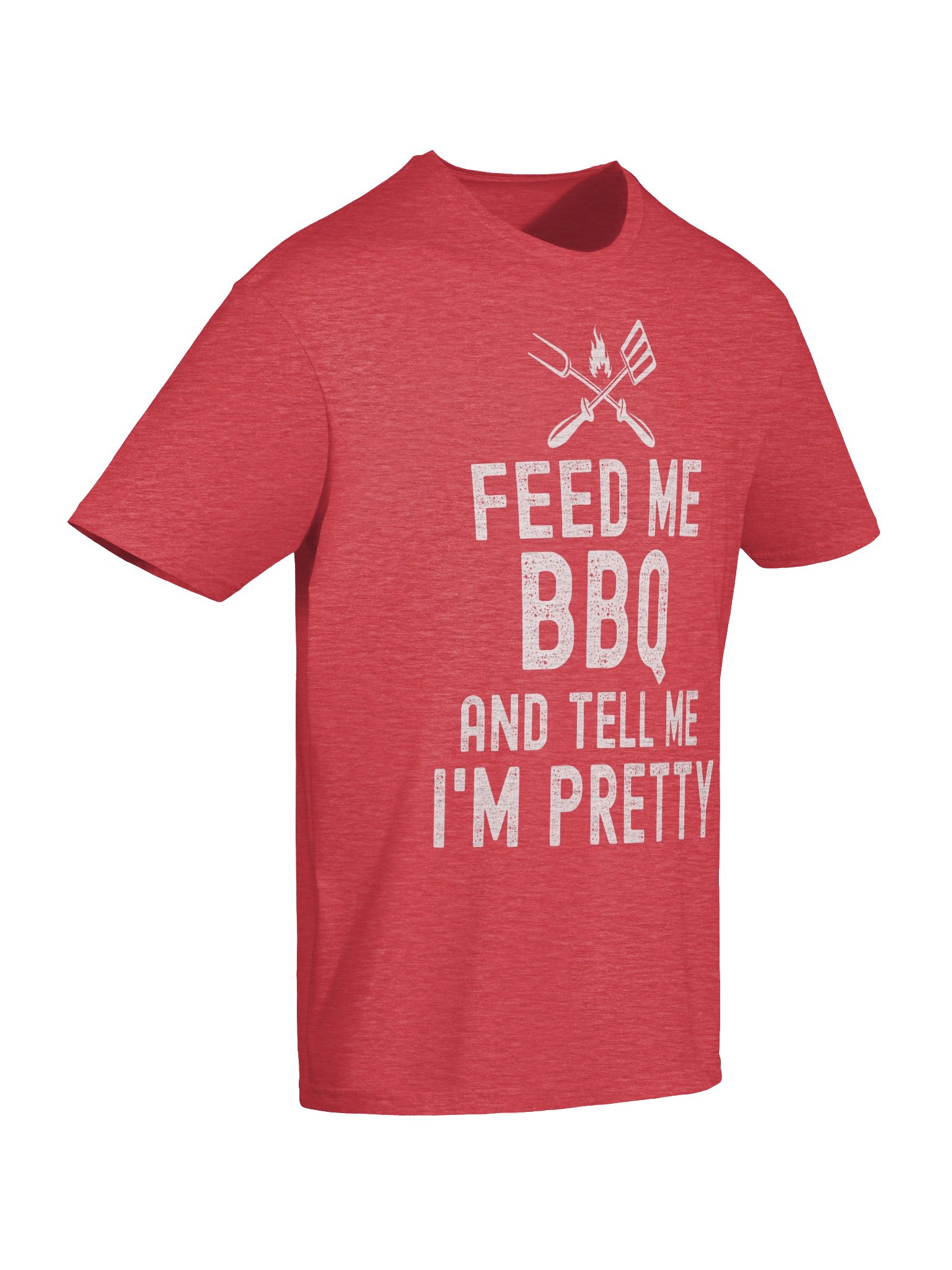 Feed Me BBQ and Tell Me I’m Pretty – Gildan Softstyle Unisex T-Shirt product image (7)