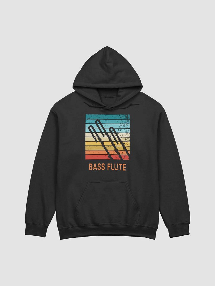 Retro Abstract Flute Hoodie - Bass - Unisex product image (1)