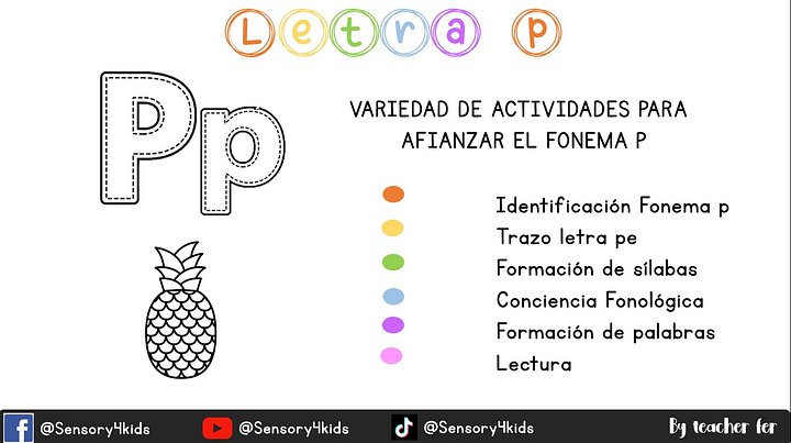 Kit completo de actividades fonema Pp product image (1)