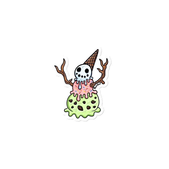 Icecream Snowman Magnet product image (2)