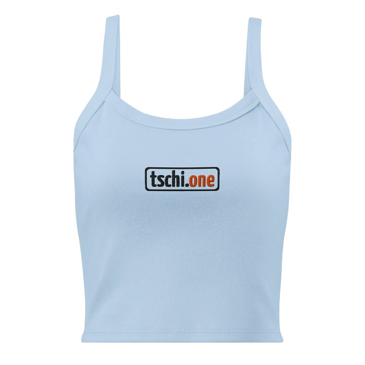 Tschi.One Classic Logo – Tank Top (Black Stitch) product image (5)