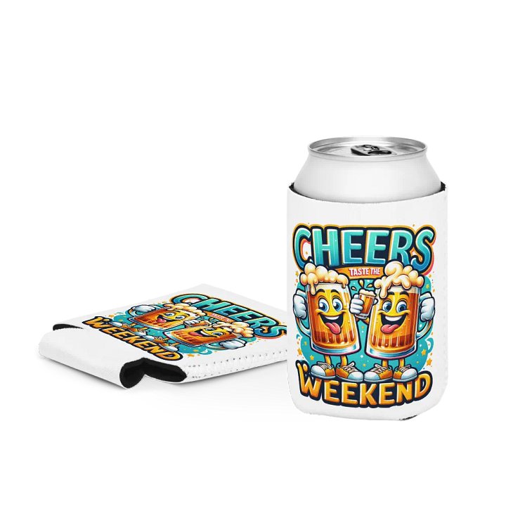 Cheers Beer Can Cooler – Insulated Drink Holder for Cold Beverages product image (1)