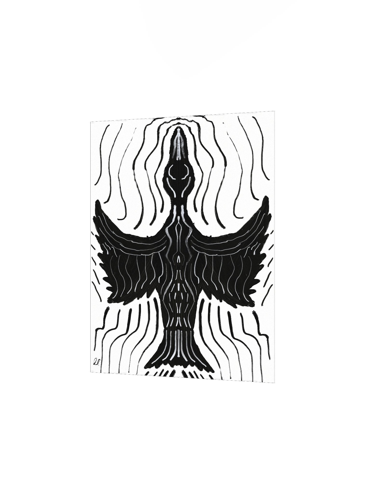 The Vulture's Shadow Matte Poster Print by Eric Ravenwolf product image (6)