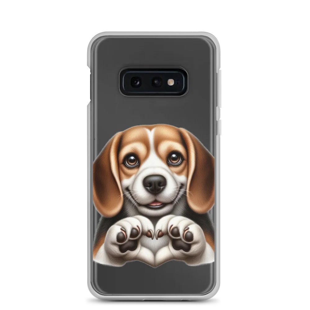 Heartfelt Paws Samsung® Clear Case product image (3)