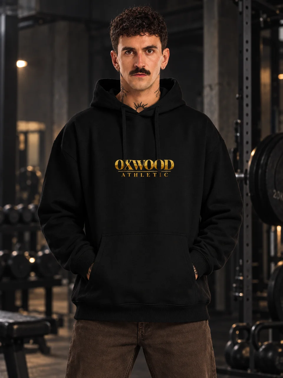 OXWOOD Athletic “Built Different” Heavyweight Hoodie product image (1)