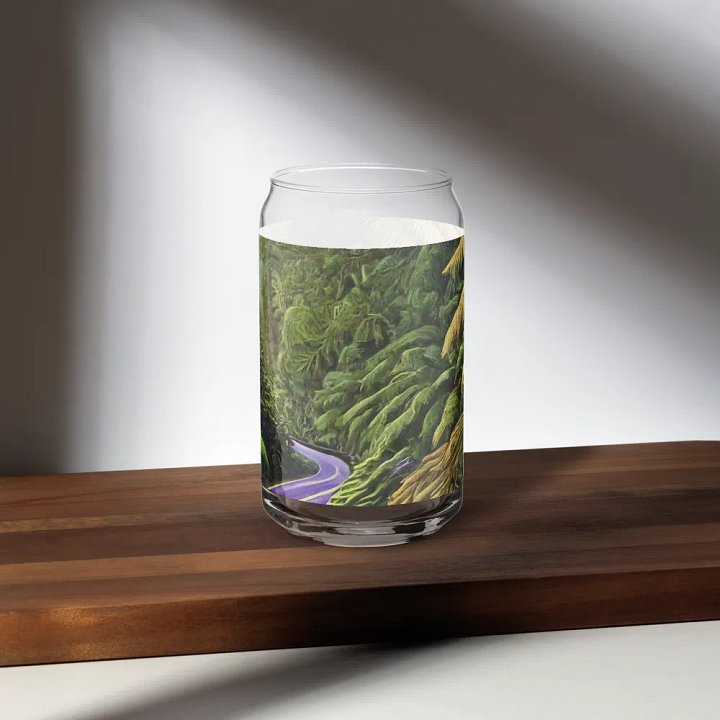 Akatarawa Road Rambles - Can Shaped Glass product image (1)
