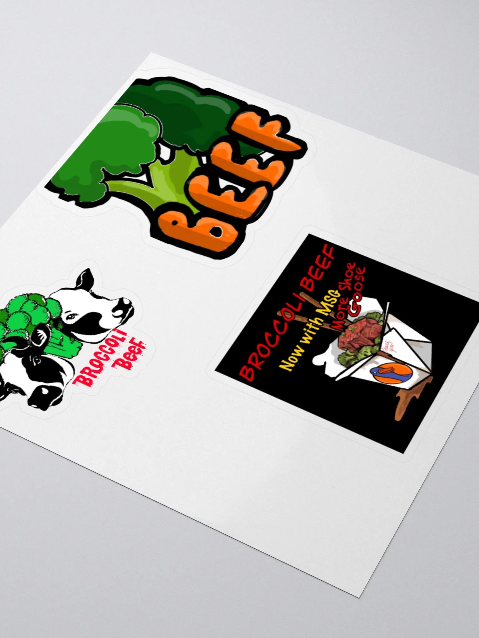 Broccoli Beef Sticker Pack product image (3)