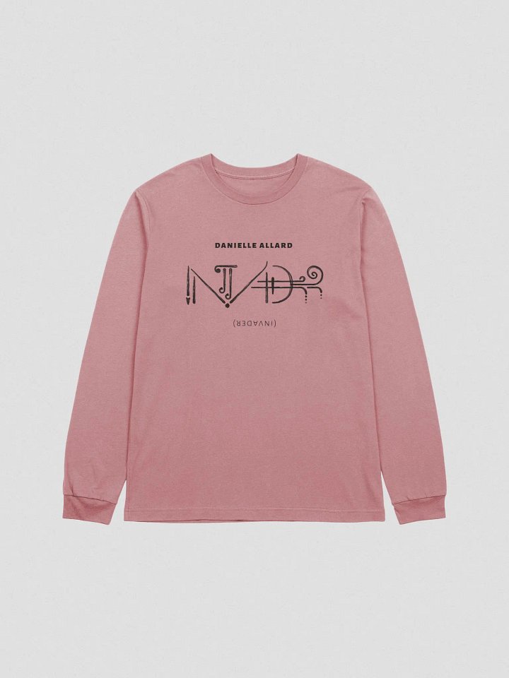 INVADER Logo Long Sleeve T-Shirt [Dark] product image (2)