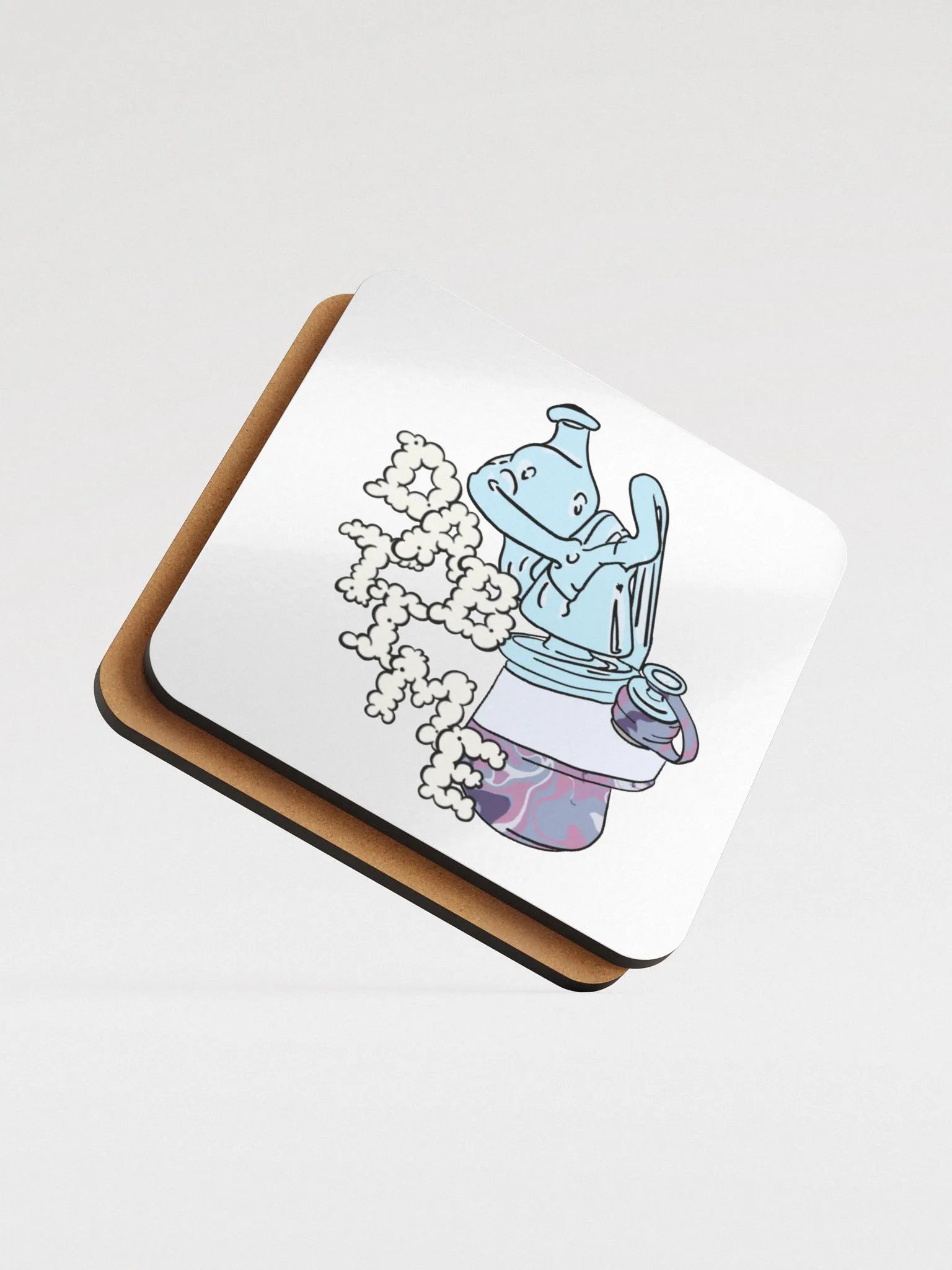 Dab Time Lucid Lightning Puffco Peak Single Dab Coaster product image (4)