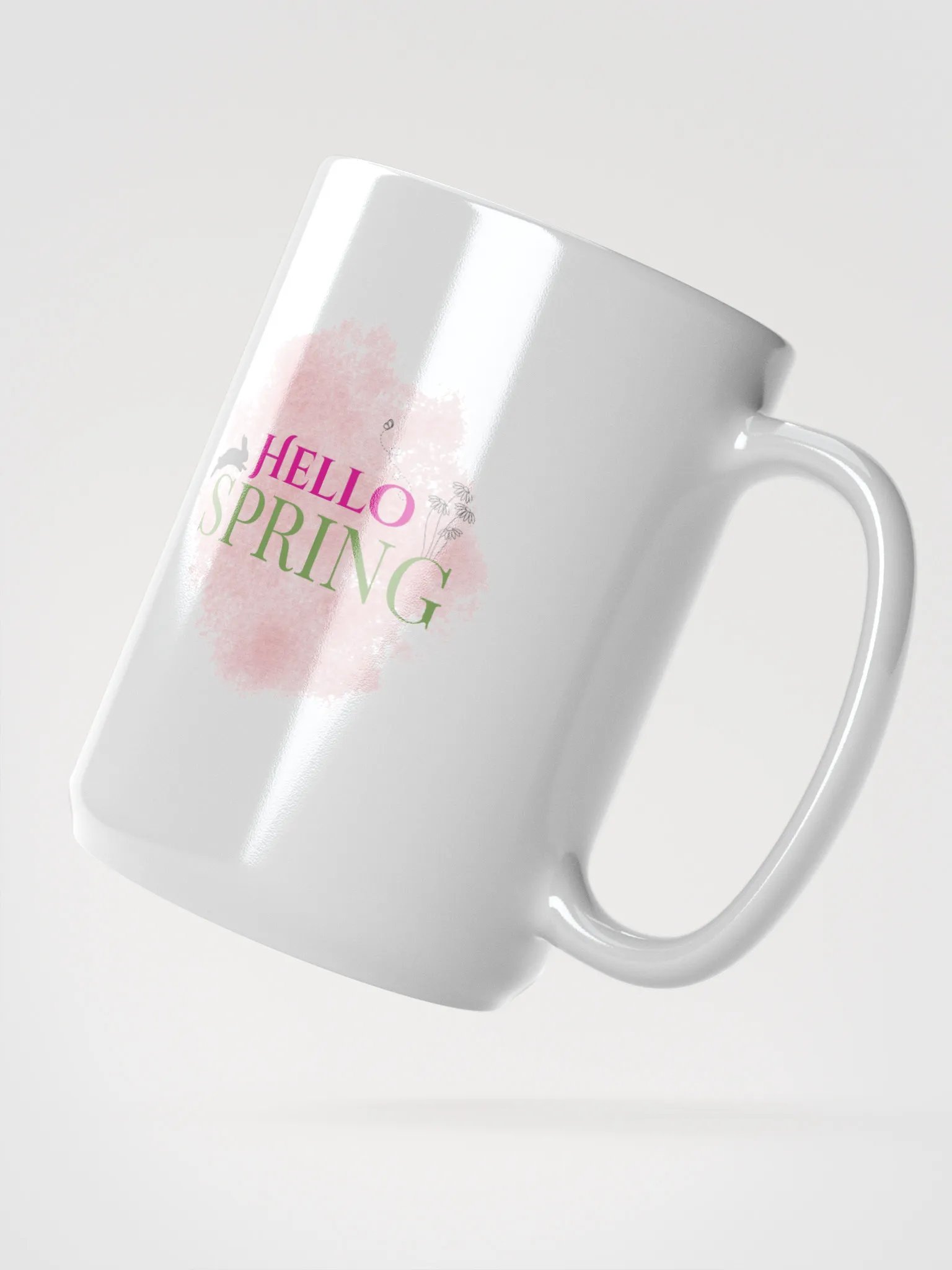 Springtime Bunny Bliss Mug product image (4)