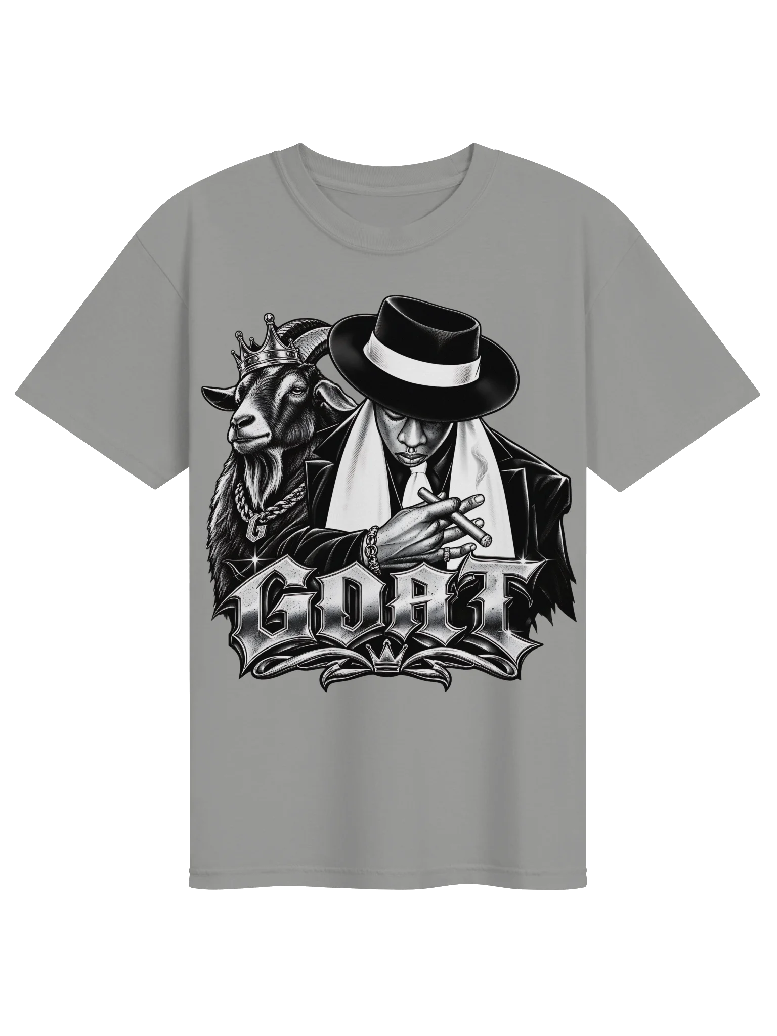 Grape Crown Cigar Graphic Tee product image (2)