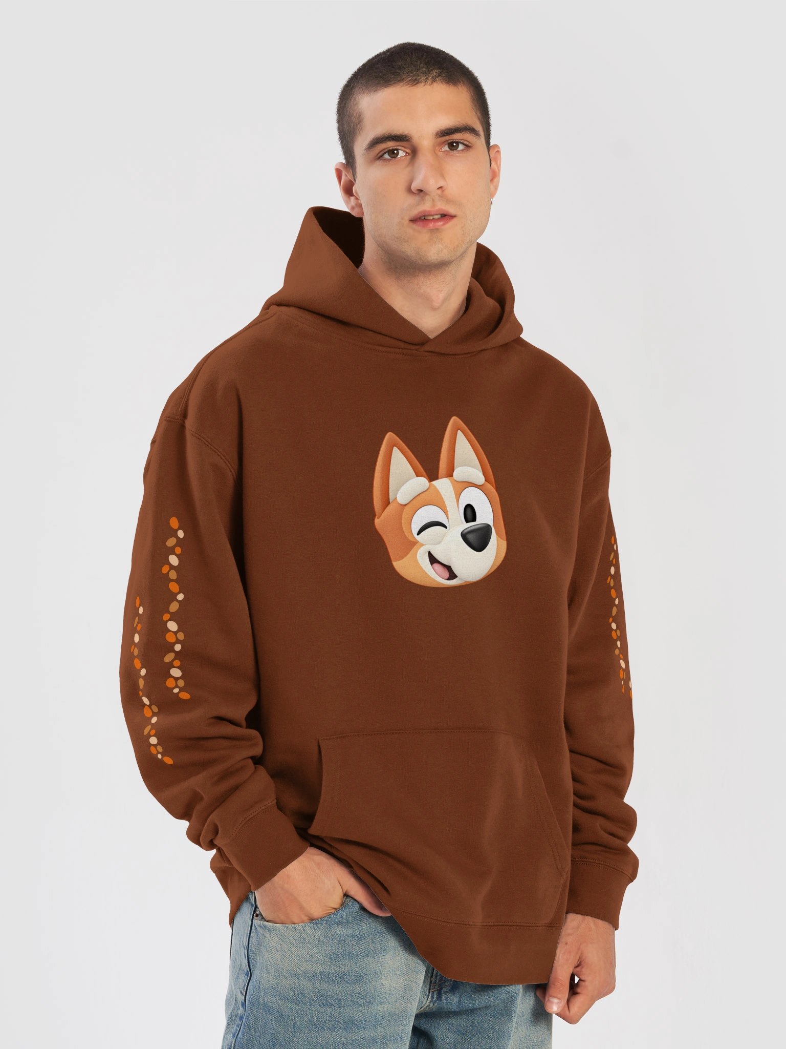 Orange Puppy - Premium Relaxed Hoodie product image (7)