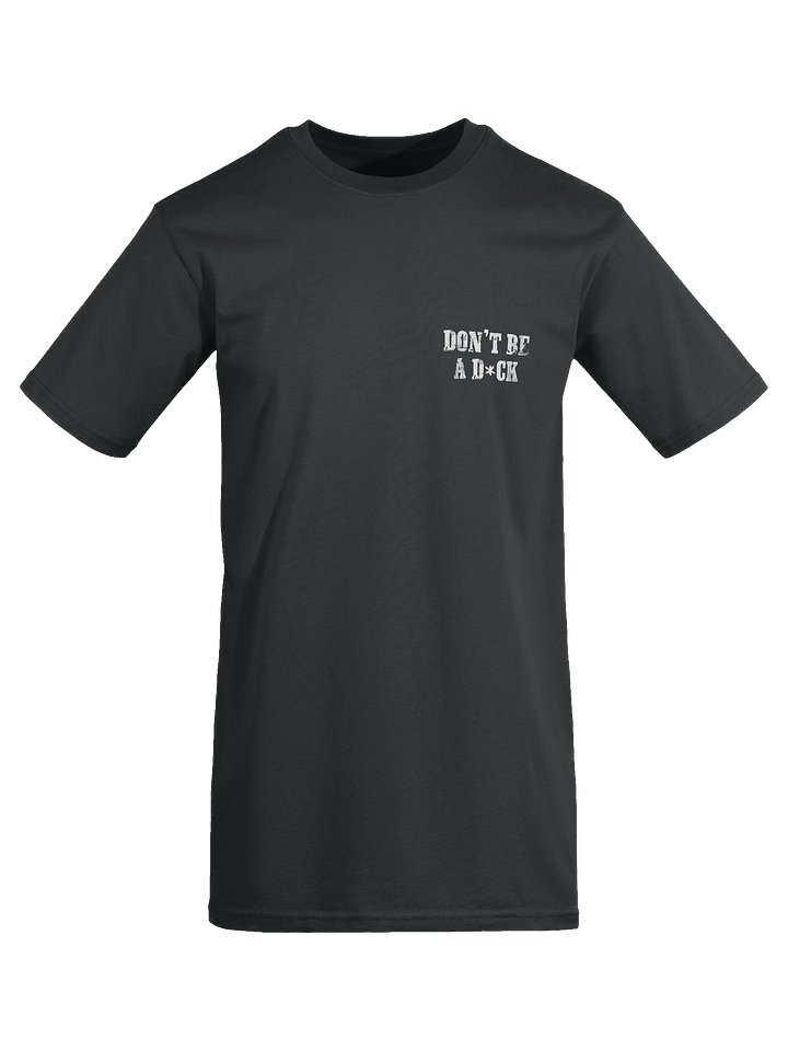Don't Be A D*ck Black Tee product image (1)