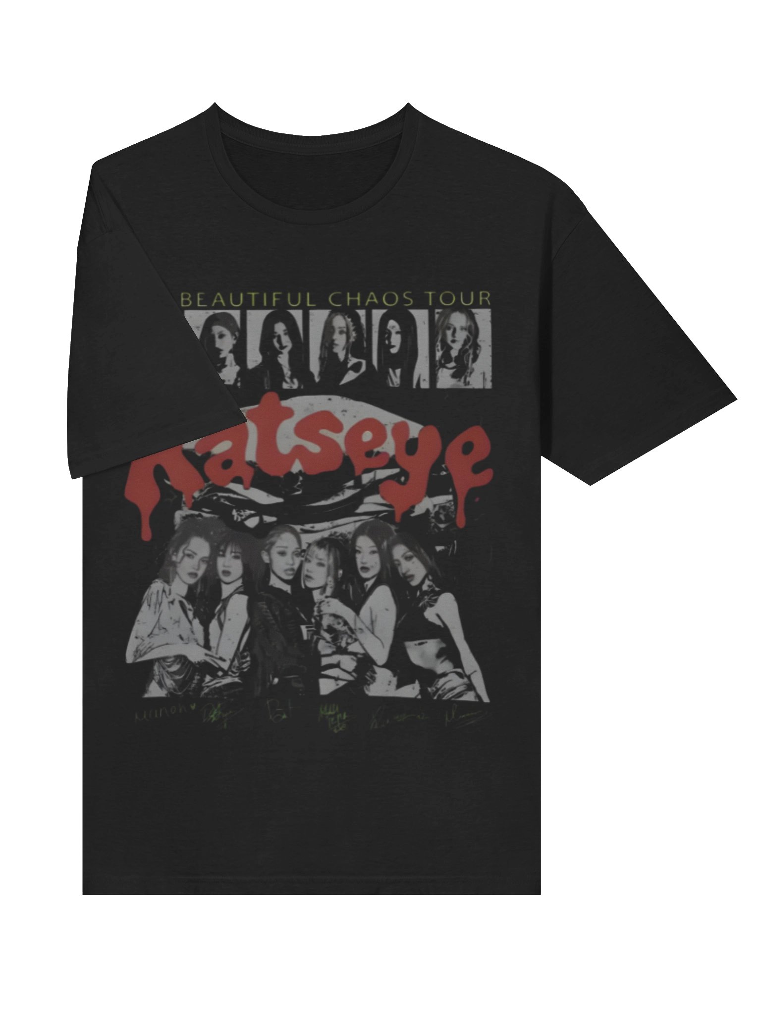 Katseye The Beautiful Chaos Tour T-Shirt product image (3)