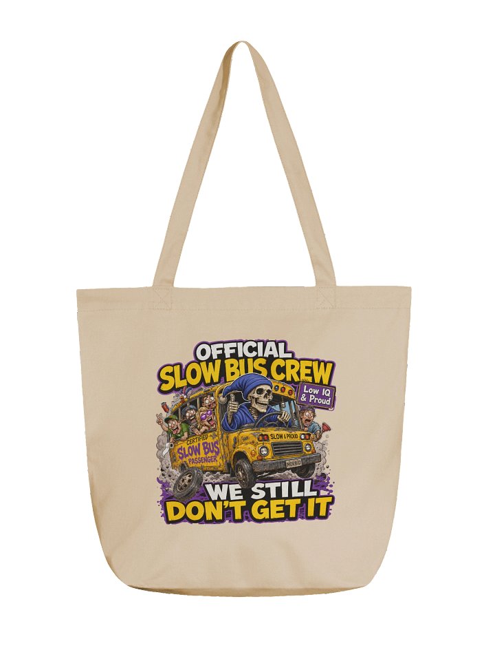 ''Slow Bus'' Econscious Eco-Friendly Tote Bag product image (1)