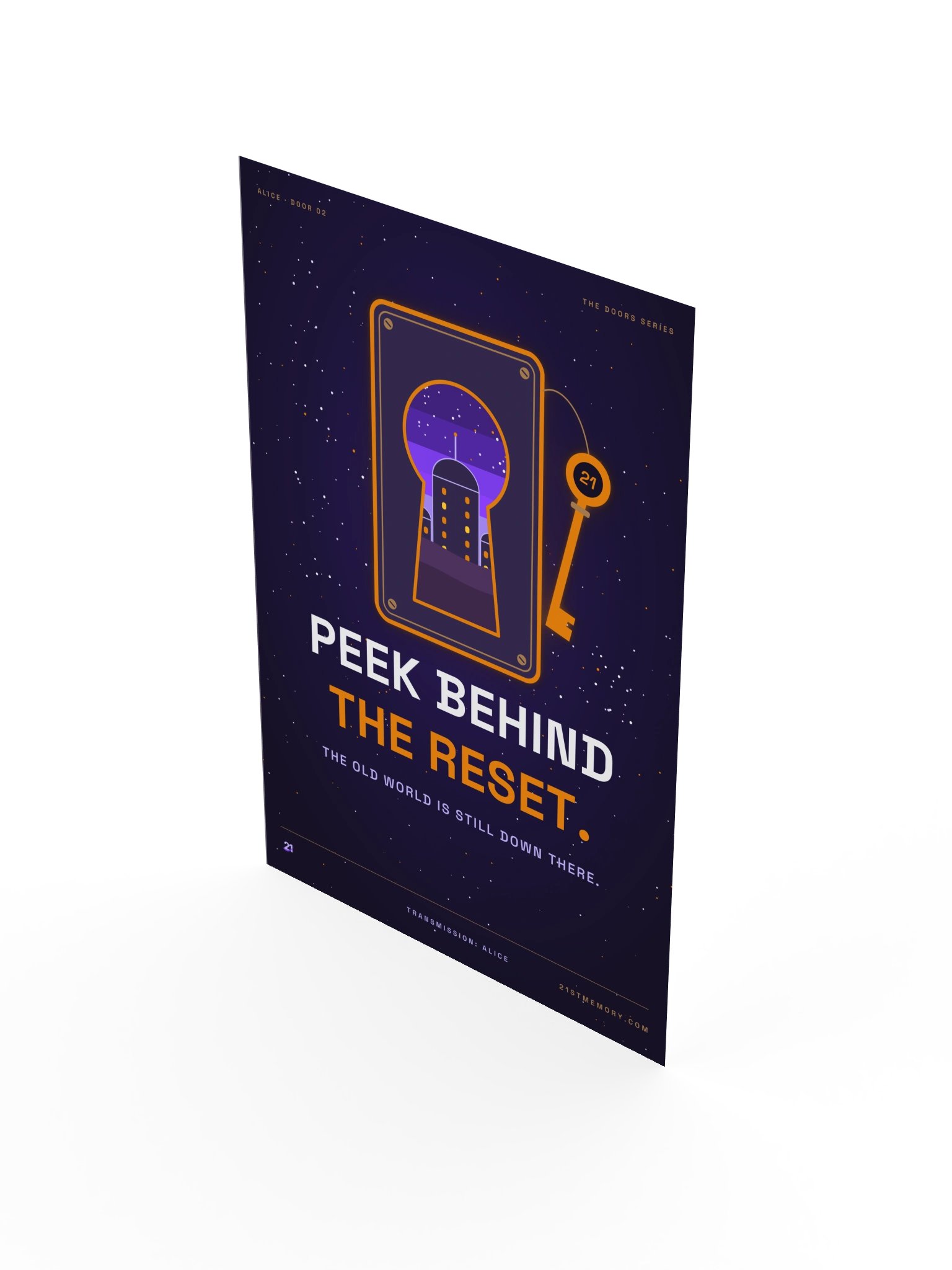 Peek Behind the Reset Poster product image (3)