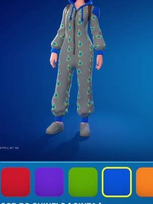 Qual o estilo preferido de vocês pra skin da Pijaminha Maravilha ?!? #fortnite #shorts 