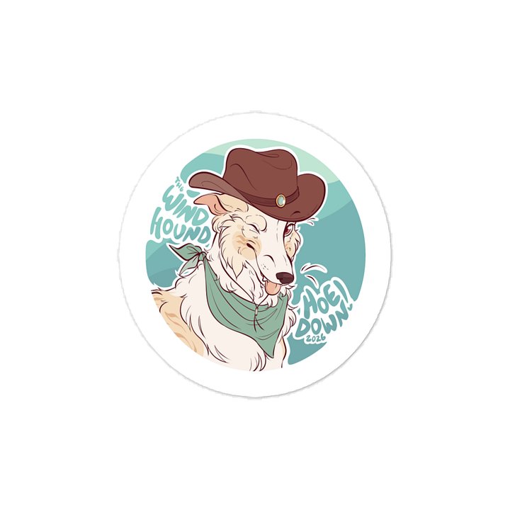 Winky Sundance - Blue - Sticker product image (1)