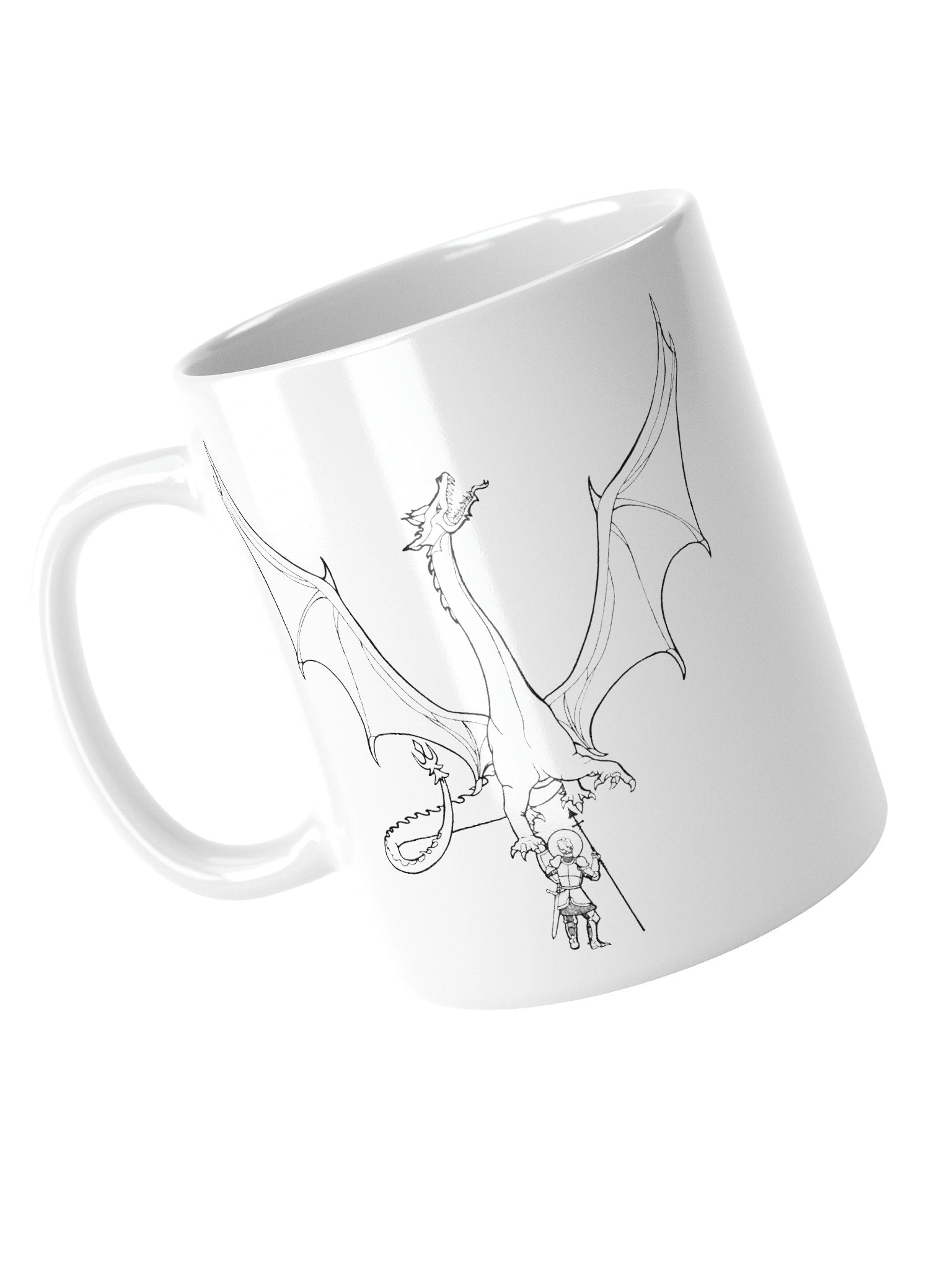 Saint George and the Dragon mug product image (11)