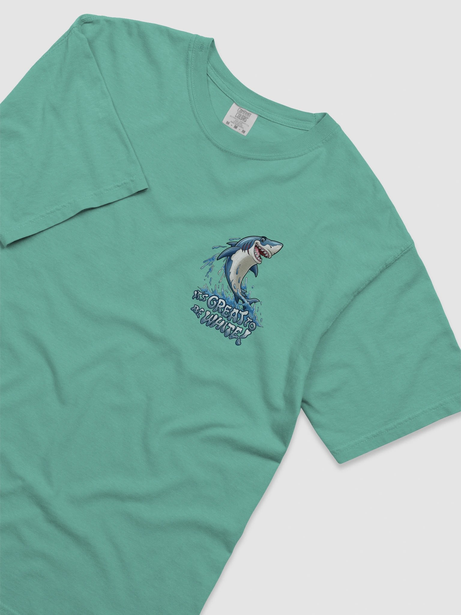 Great White T-Shirt (Upper Left) product image (5)