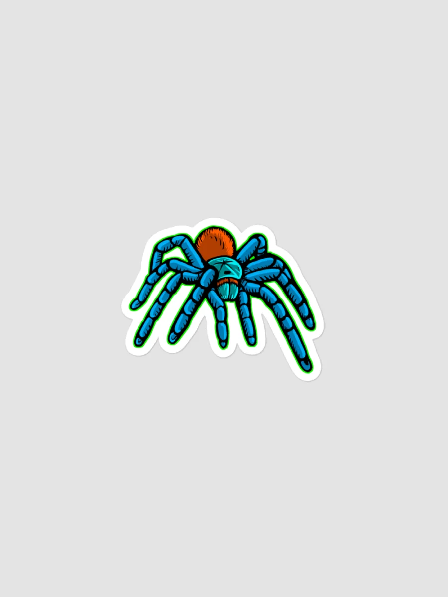 Green Bottle Blue Bubble-free stickers product image (1)