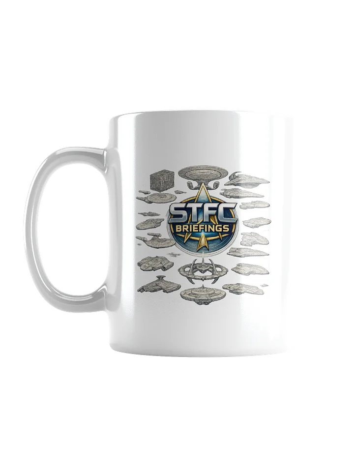 STFC Briefings All The Ships Collection White Mug product image (1)