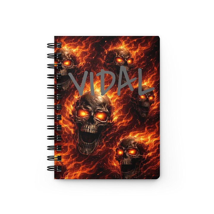 Personalized Order "Vidal" Spiral Journal product image (1)