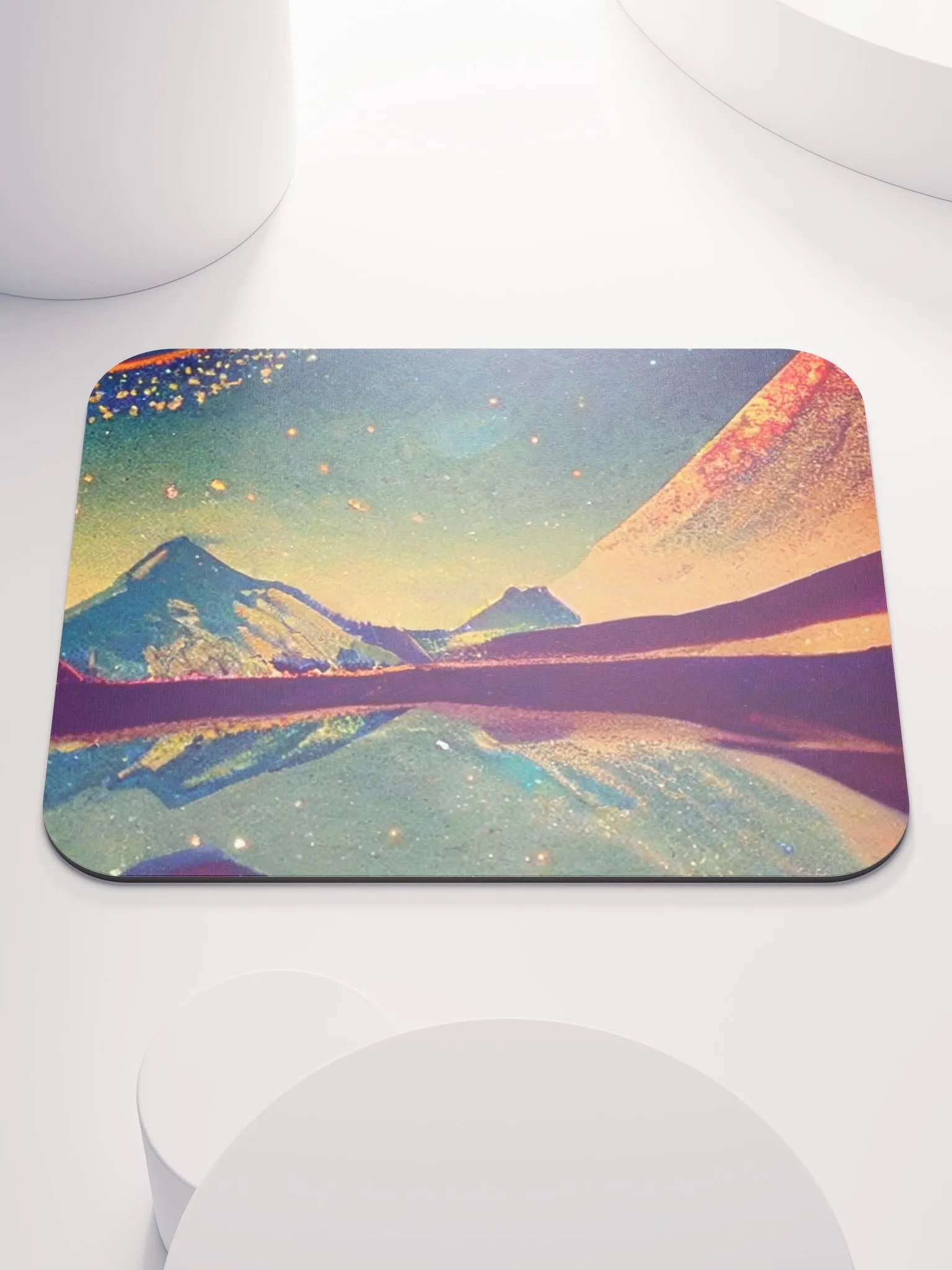 Starry Mountain Dreams Mouse Pad product image (1)