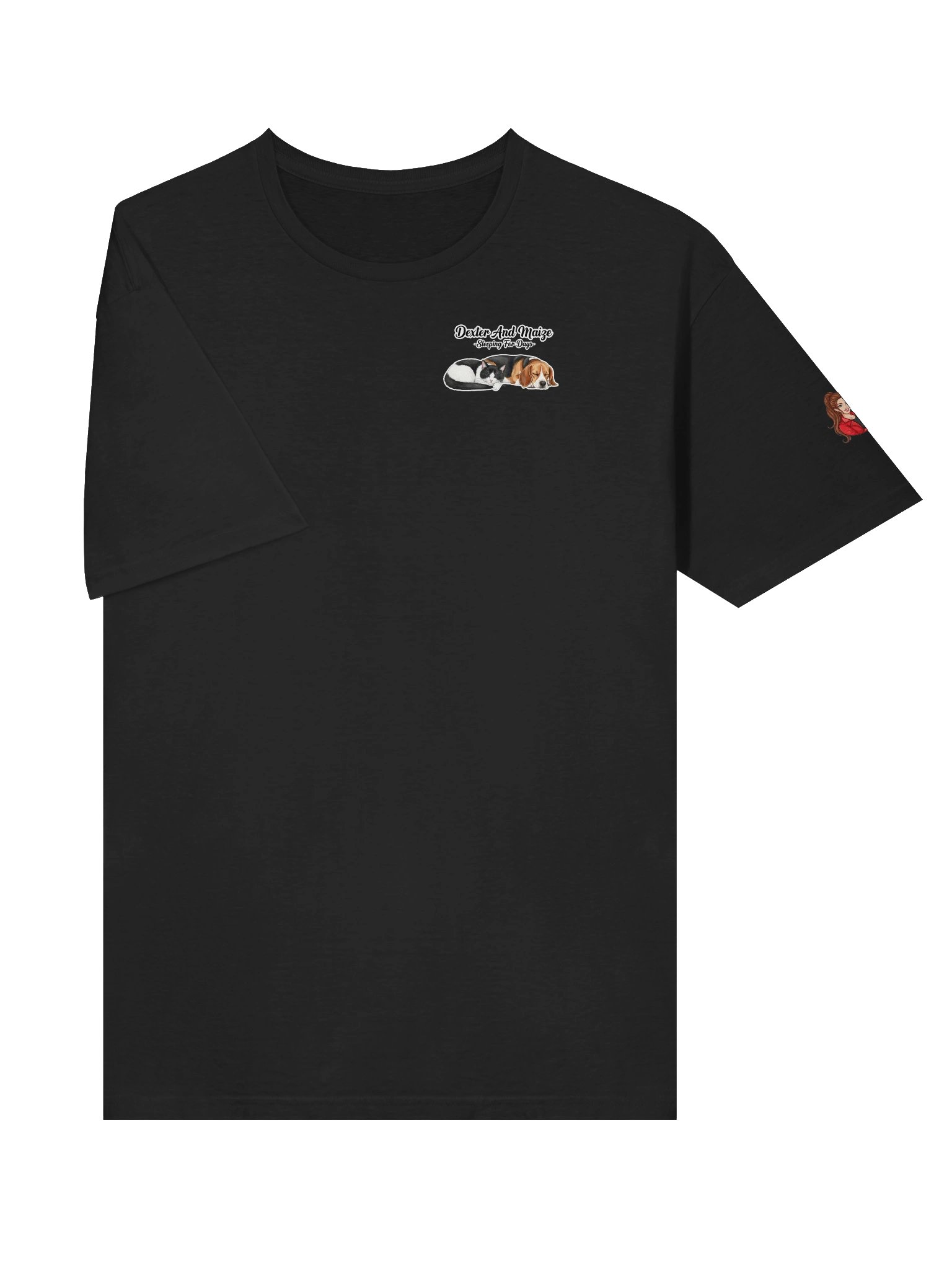 Maze and Dex sleep buddiesTee product image (5)